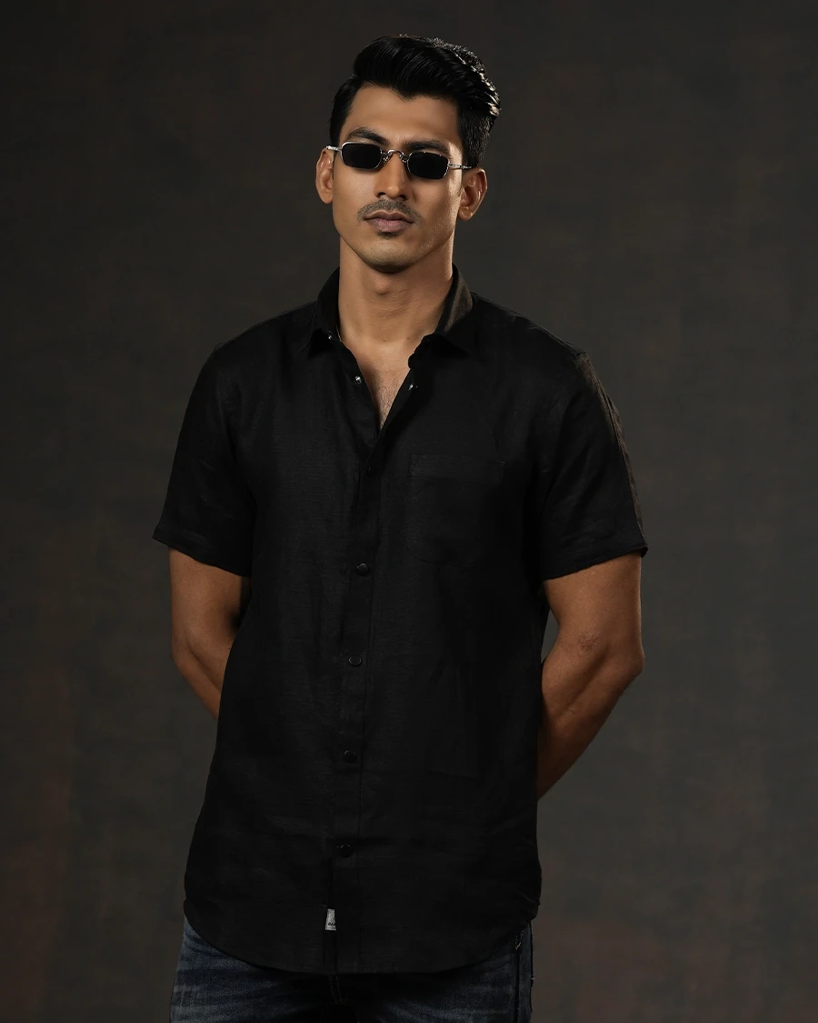 Remi Cotton Half Shirt